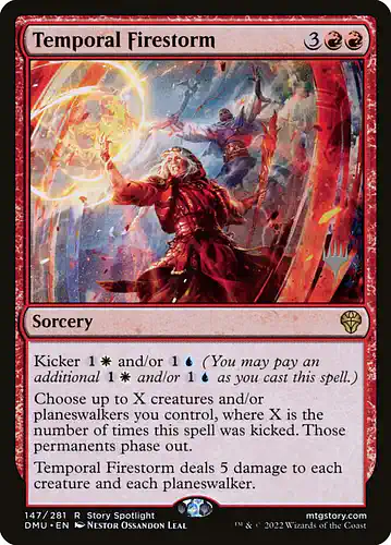 Temporal Firestorm - dmu Spoiler