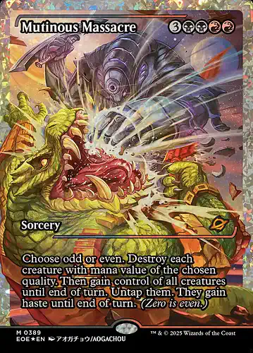 Mutinous Massacre - eoe Spoiler