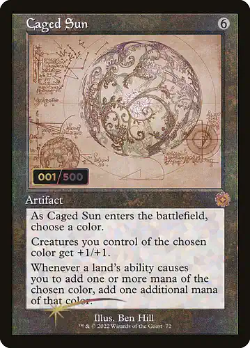 Caged Sun - brr Spoiler