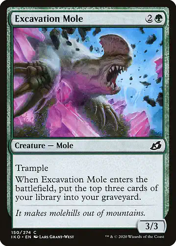 Excavation Mole - iko Spoiler
