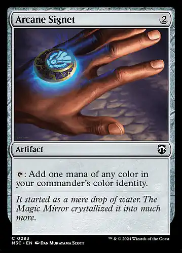 Arcane Signet - m3c Spoiler