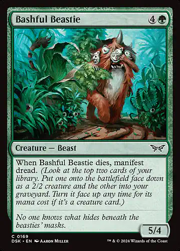 Bashful Beastie - dsk Spoiler