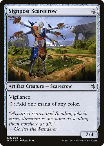 Signpost Scarecrow - eld Spoiler