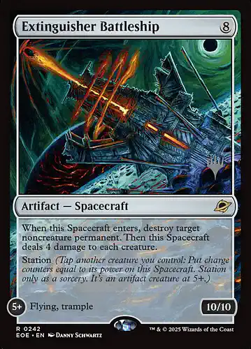 Extinguisher Battleship - eoe Spoiler