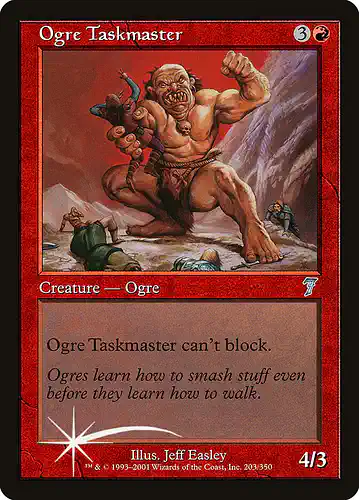 Ogre Taskmaster - 7ed Spoiler