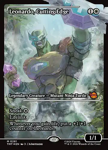 Leonardo, Cutting Edge - tmt Spoiler