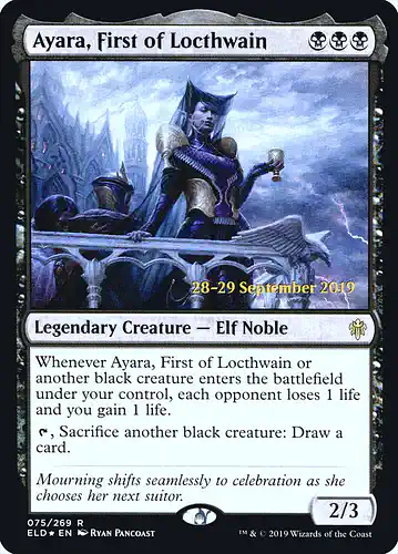 Ayara, First of Locthwain - eld Spoiler