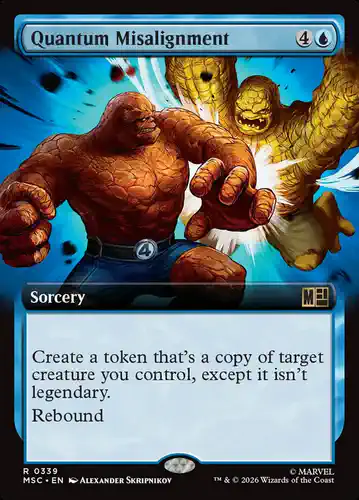 Quantum Misalignment - msc Spoiler
