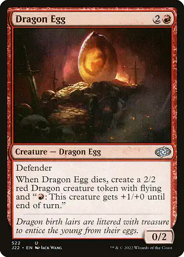 Dragon Egg - j22 Spoiler