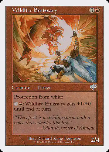 Wildfire Emissary - brb Spoiler