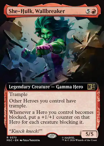 She-Hulk, Wallbreaker - msc Spoiler