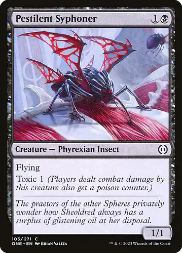 Pestilent Syphoner - one Spoiler