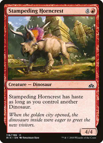 Stampeding Horncrest - rix Spoiler