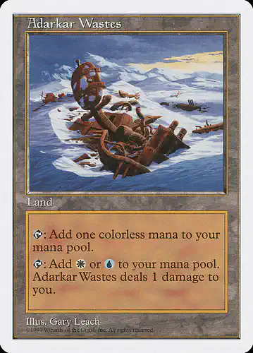 Adarkar Wastes - 5ed Spoiler