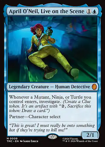 April O'Neil, Live on the Scene - tmc Spoiler