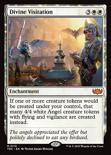 Divine Visitation - tdc Spoiler