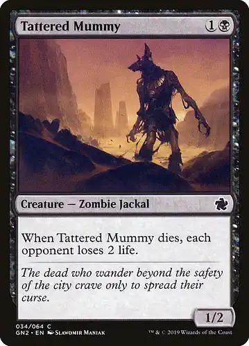 Tattered Mummy - gn2 Spoiler