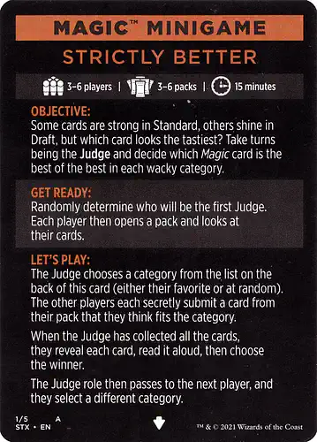 Strictly Better - stx Spoiler