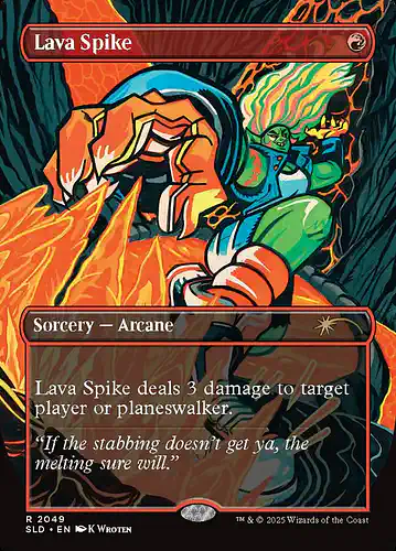 Lava Spike - sld Spoiler