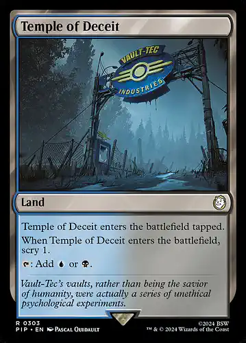 Temple of Deceit - pip Spoiler