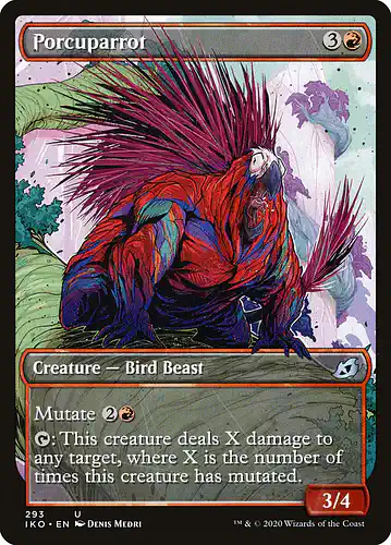 Porcuparrot - iko Spoiler