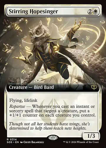 Stirring Hopesinger - sos Spoiler