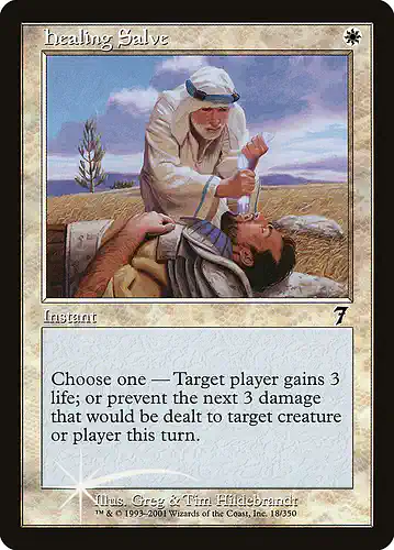 Healing Salve - 7ed Spoiler