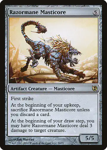 Razormane Masticore - ddf Spoiler