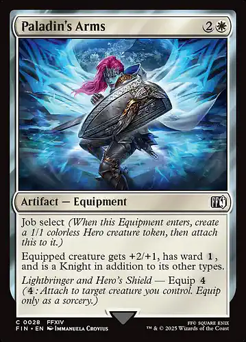 Paladin's Arms - fin Spoiler