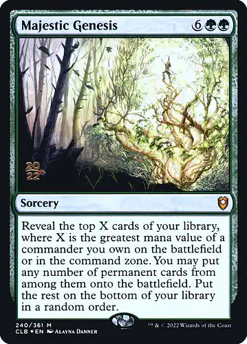 Majestic Genesis - clb Spoiler