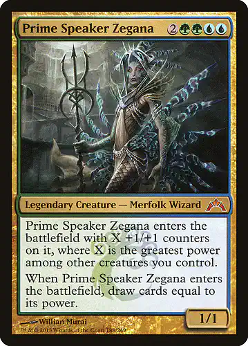 Prime Speaker Zegana - gtc Spoiler