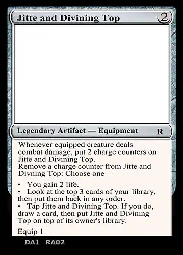 Jitte and Divining Top - unk Spoiler