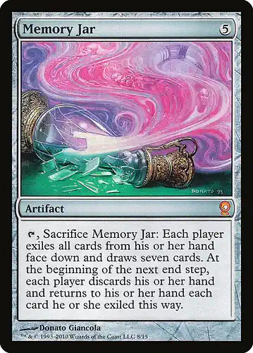 Memory Jar - v10 Spoiler