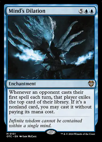 Mind's Dilation - otc Spoiler