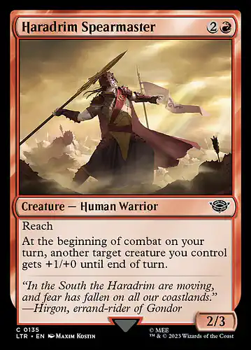 Haradrim Spearmaster - ltr Spoiler