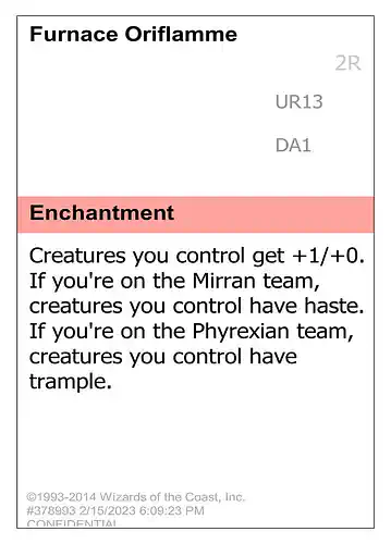 Furnace Oriflamme - unk Spoiler