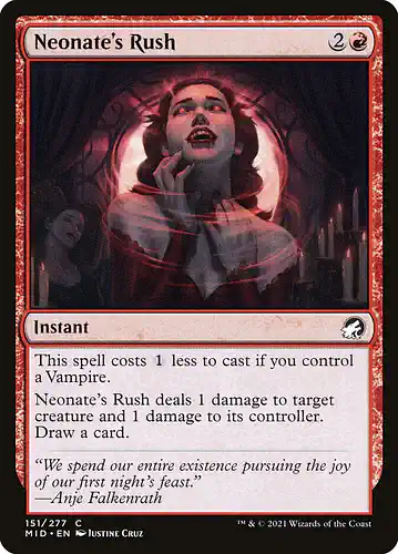 Neonate's Rush - mid Spoiler