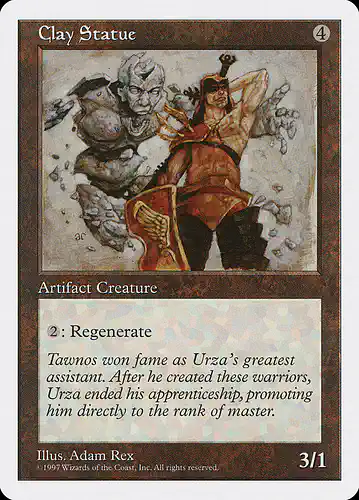 Clay Statue - 5ed Spoiler