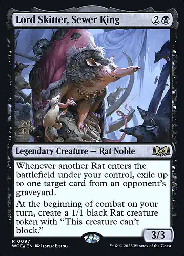 Lord Skitter, Sewer King - woe Spoiler