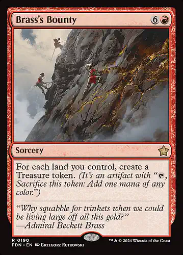 Brass's Bounty - fdn Spoiler