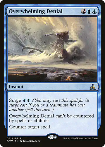 Overwhelming Denial - ogw Spoiler