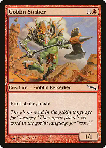 Goblin Striker - mrd Spoiler