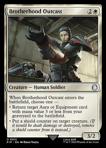 Brotherhood Outcast - pip Spoiler