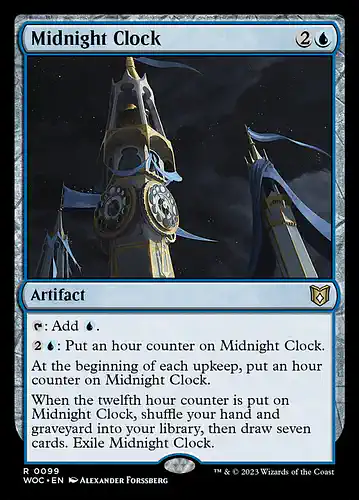 Midnight Clock - woc Spoiler