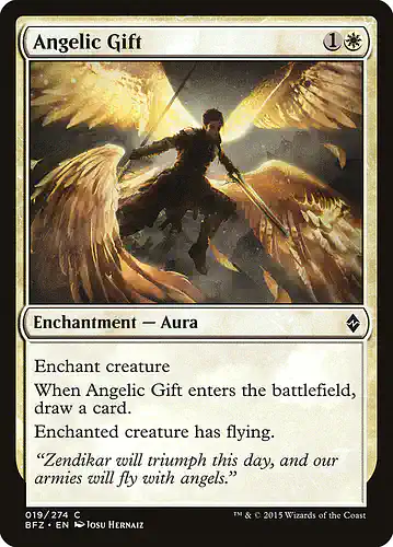 Angelic Gift - bfz Spoiler