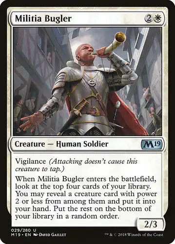 Militia Bugler - m19 Spoiler