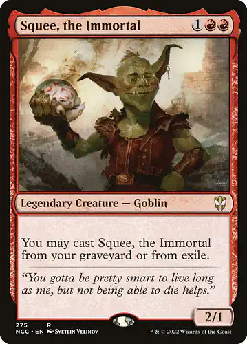 Squee, the Immortal - ncc Spoiler