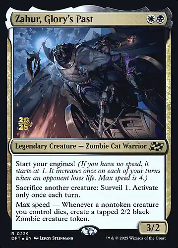 Zahur, Glory's Past - dft Spoiler