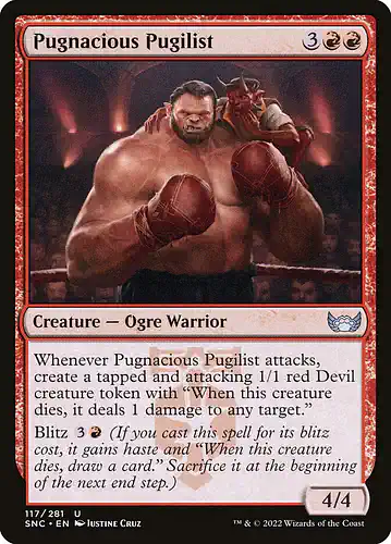 Pugnacious Pugilist - snc Spoiler