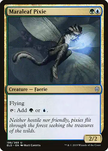 Maraleaf Pixie - eld Spoiler